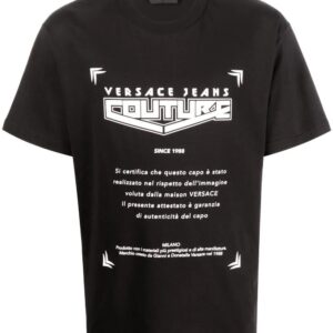 Versace Jeans Couture  graphic logo-print T-shirt