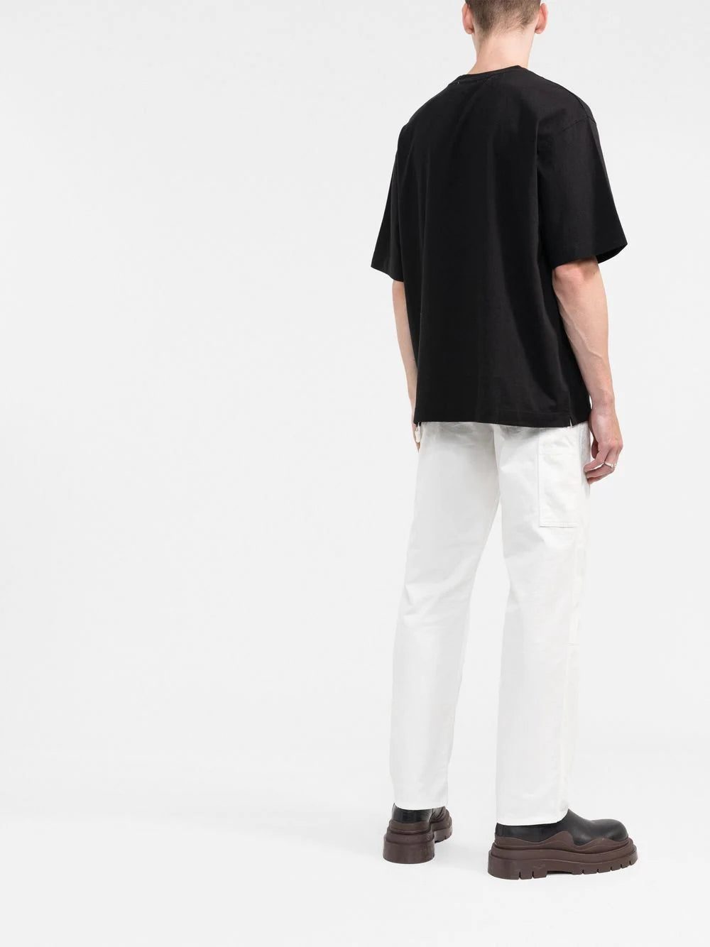 Off-white Spray Helvetica logo print T-shirt - Image 4