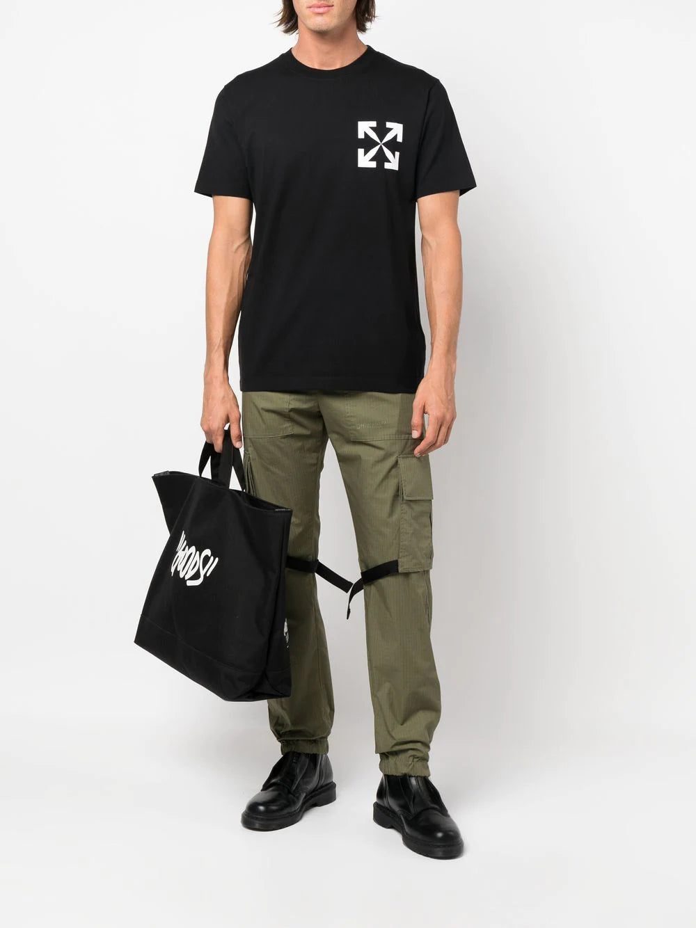 Off-white Arrows-logo cotton T-shirt - Image 2