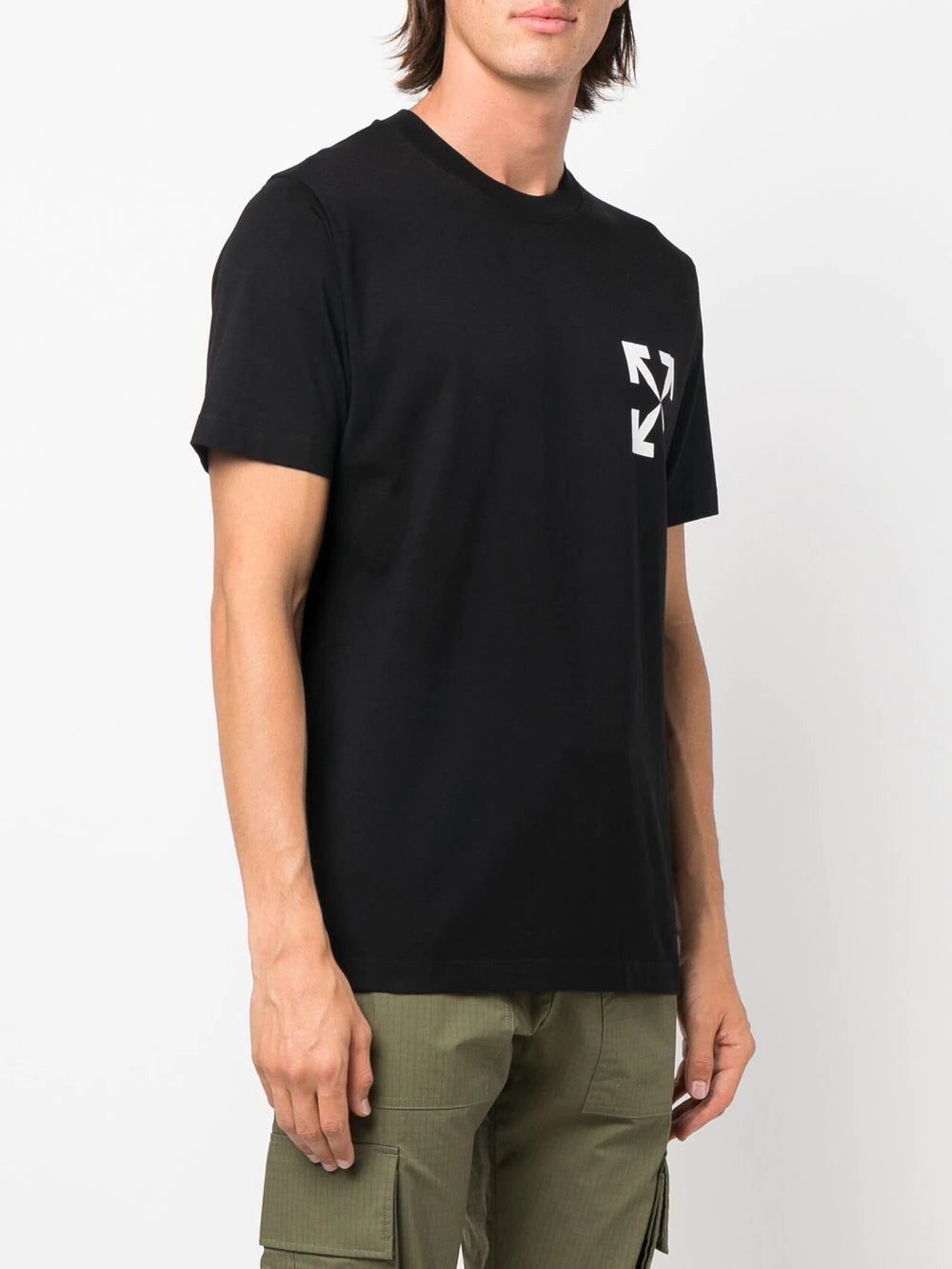 Off-white Arrows-logo cotton T-shirt - Image 3