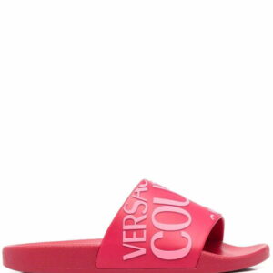 Versace Jeans Couture  logo-print beach sliders