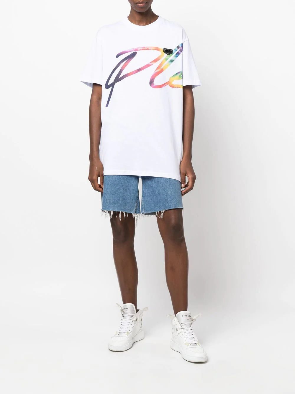 Philipp Plein logo-print detail T-shirt - Image 3