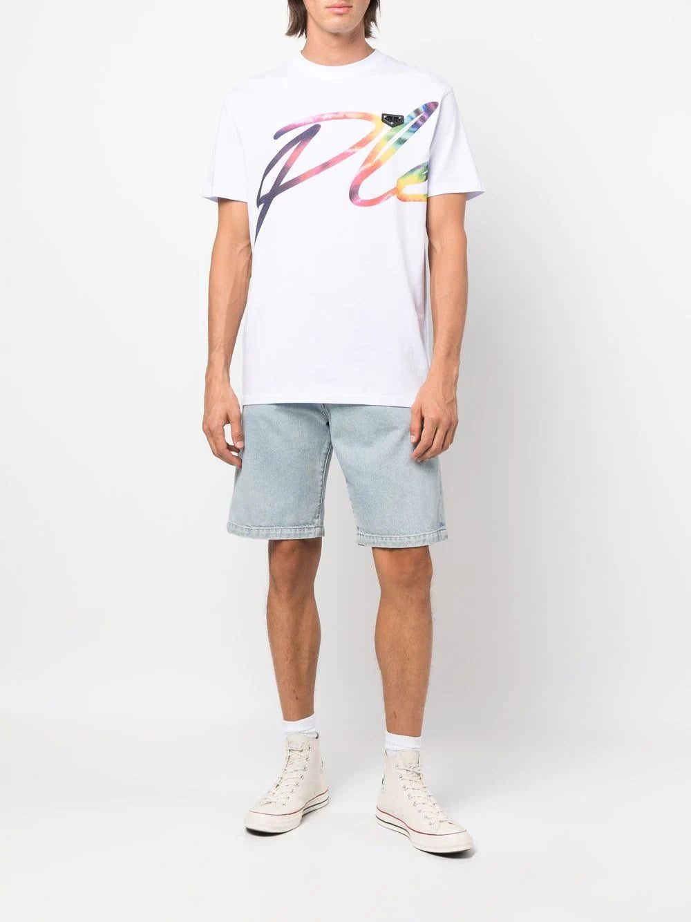 Philipp Plein logo-print detail T-shirt - Image 2