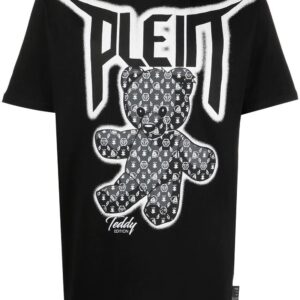Philipp Plein  Teddy bear logo-print T-shirt
