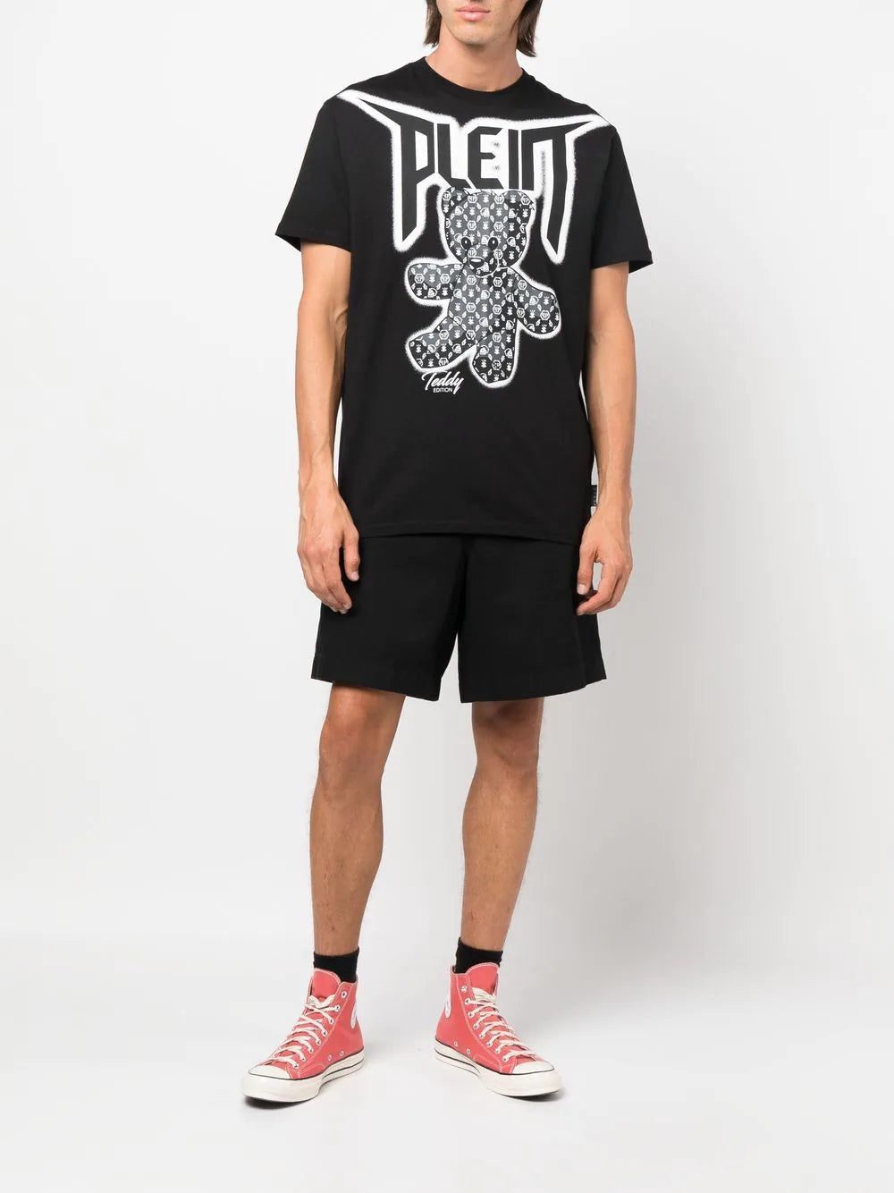Philipp Plein Teddy bear logo-print T-shirt - Image 2