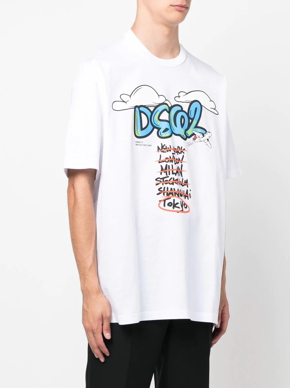 Dsquared2 logo-print detail T-shirt - Image 3