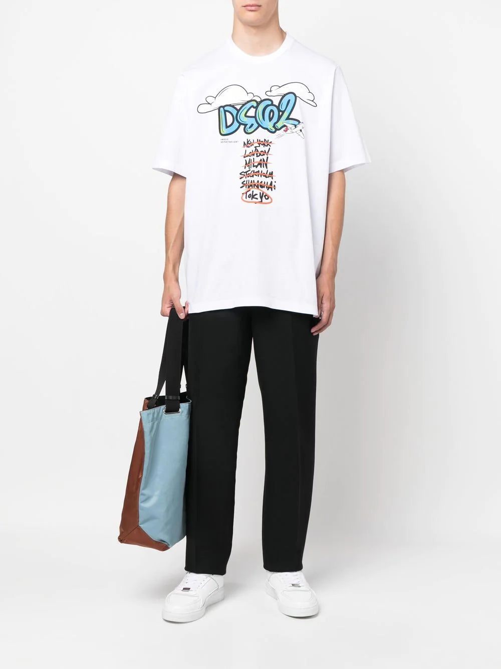Dsquared2 logo-print detail T-shirt - Image 2