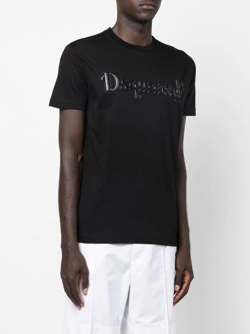 Dsquared2 debossed-logo cotton T-shirt - Image 3