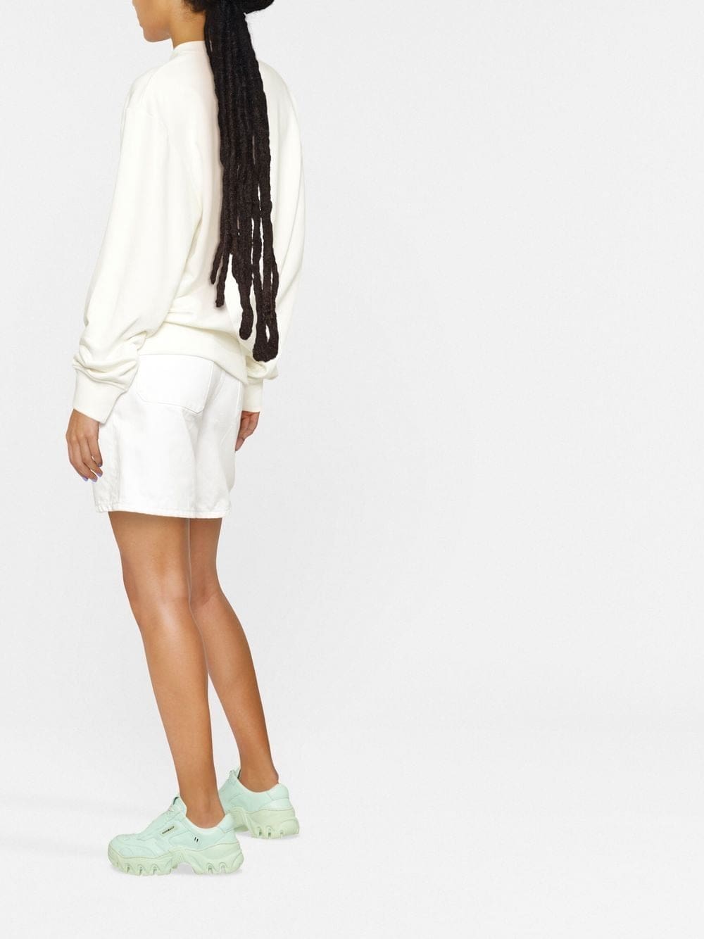 Karl Lagerfeld logo-print crew-neck sweatshirt - Image 3