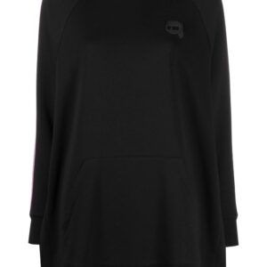 Karl Lagerfeld Ikonik 2.0 Karl bicolour oversized hoodie