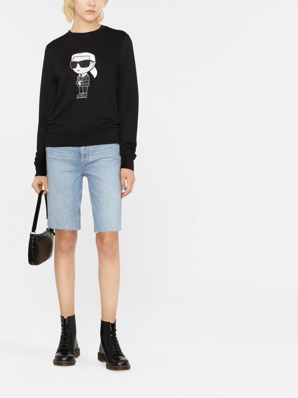 Karl Lagerfeld Ikonik organic-cotton sweatshirt - Image 2