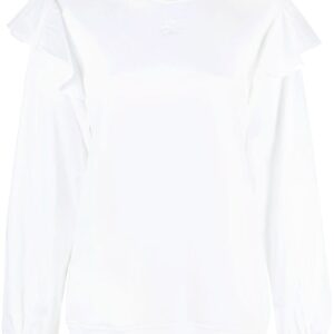 Karl Lagerfeld ruffle-trim sweatshirt