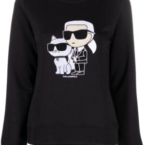 Karl Lagerfeld Ikonik Karl & Choupette sweatshirt