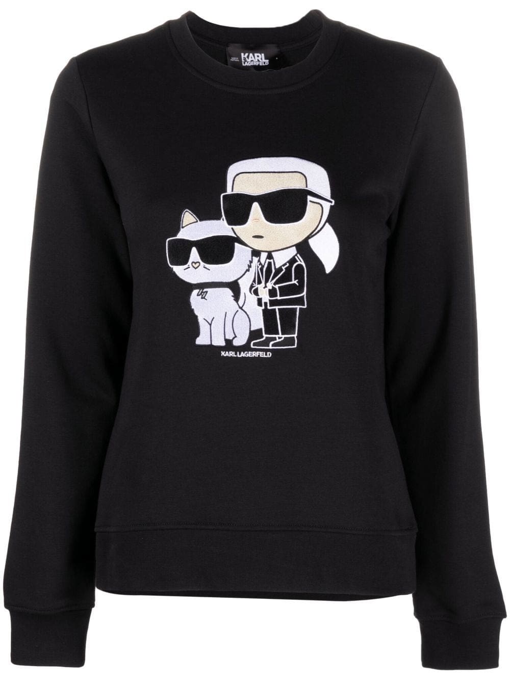 Karl Lagerfeld Ikonik Karl & Choupette sweatshirt