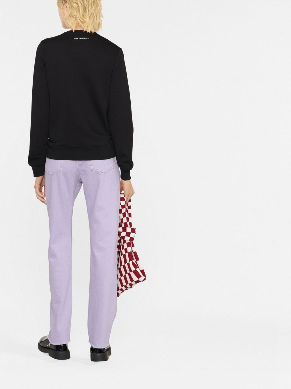 Karl Lagerfeld Ikonik Karl & Choupette sweatshirt - Image 4