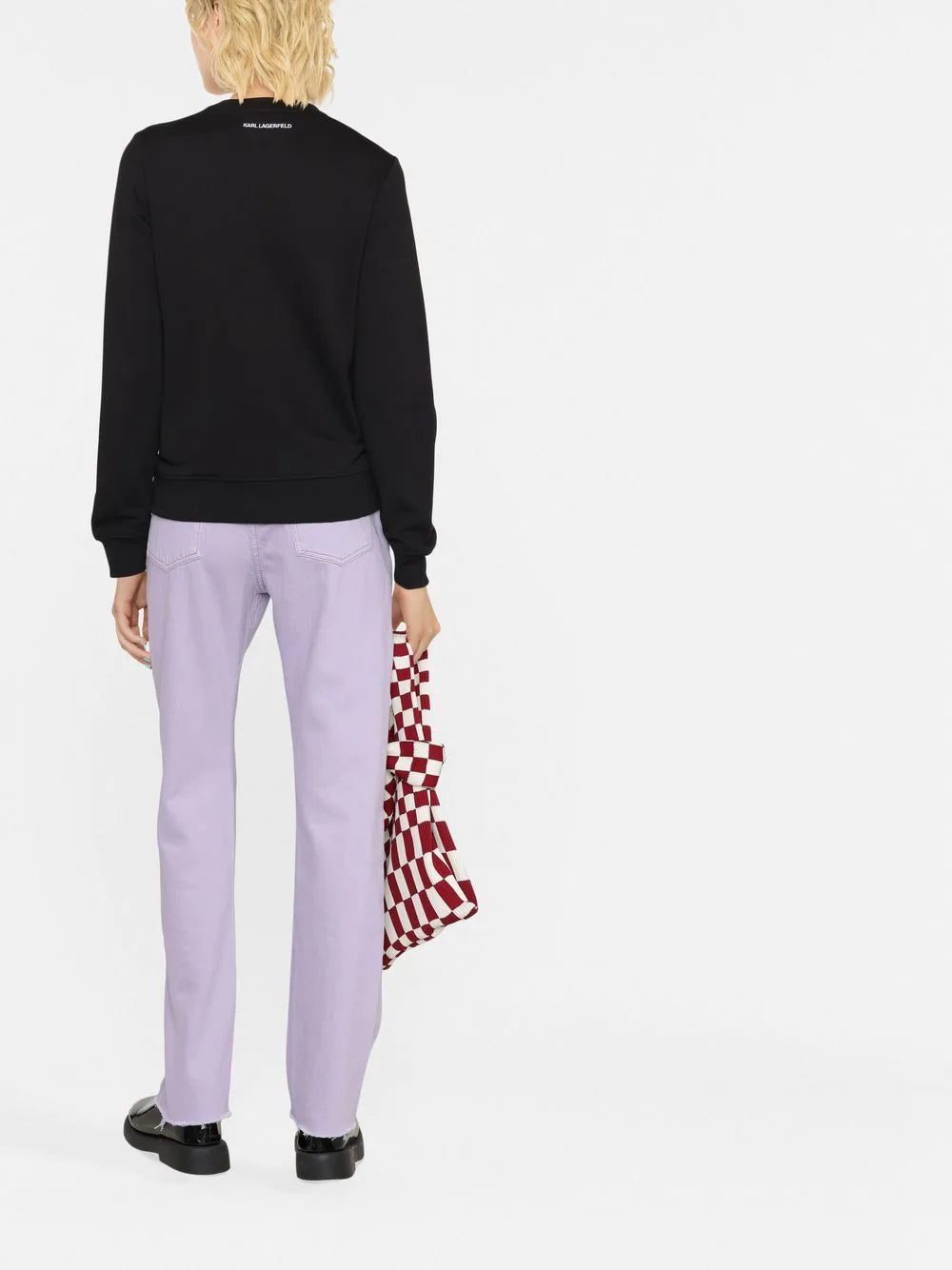 Karl Lagerfeld Ikonik 2.0 crew neck sweatshirt - Image 4