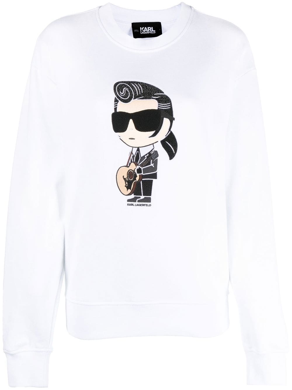 Karl Lagerfeld K/Superstars crew neck sweatshirt