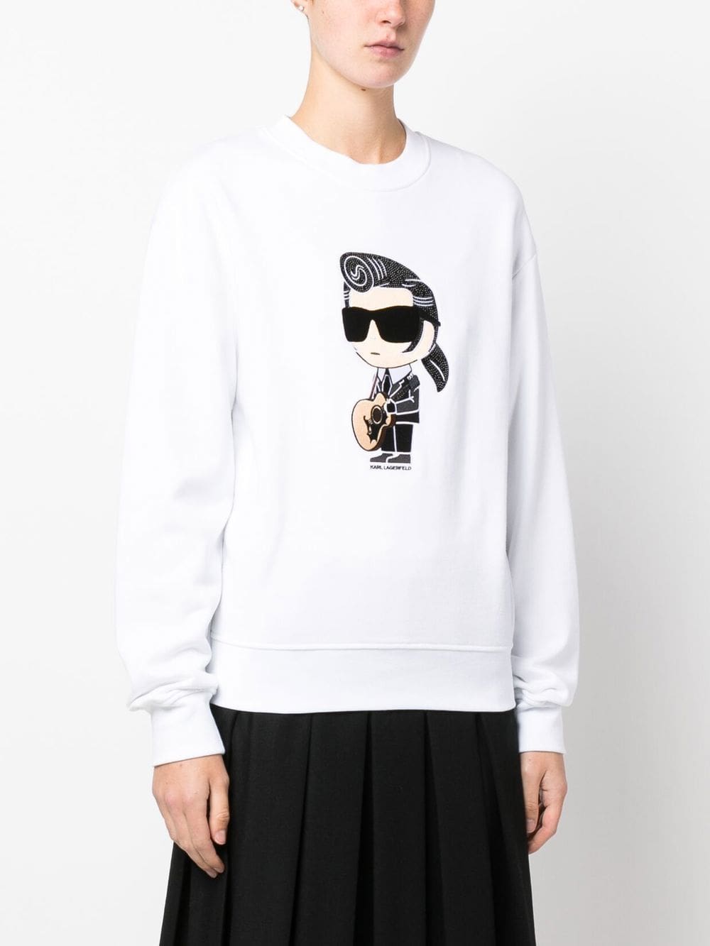 Karl Lagerfeld K/Superstars crew neck sweatshirt - Image 3
