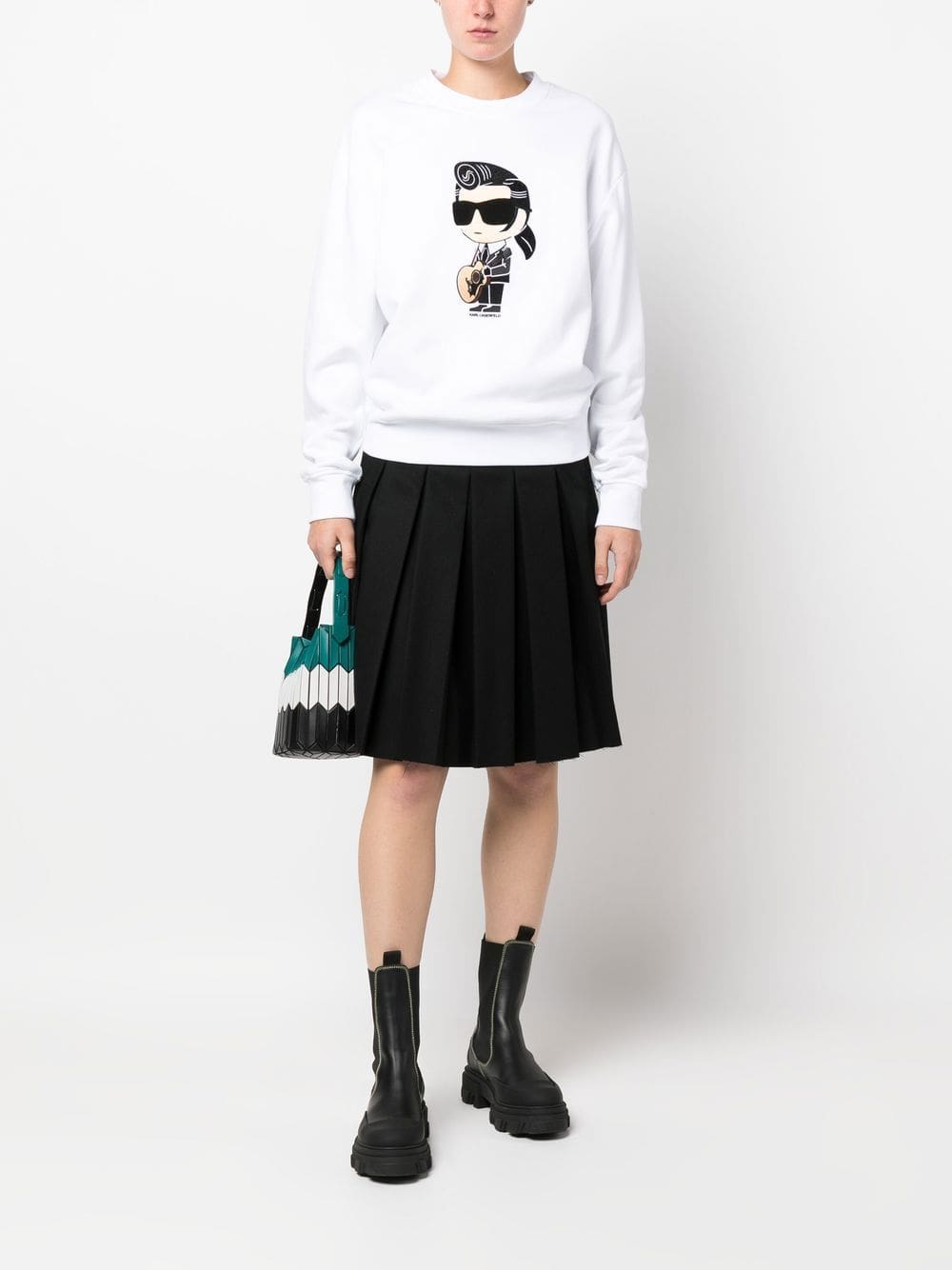 Karl Lagerfeld K/Superstars crew neck sweatshirt - Image 2