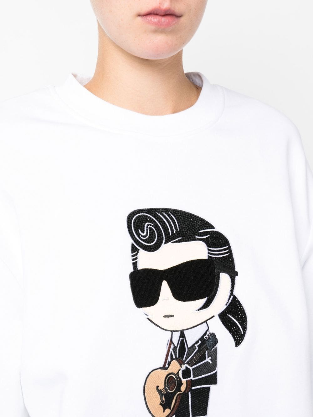 Karl Lagerfeld K/Superstars crew neck sweatshirt - Image 5
