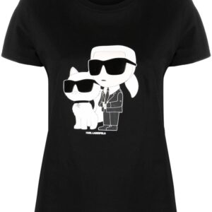 Karl Lagerfeld Ikonik Karl & Choupette T-shirt
