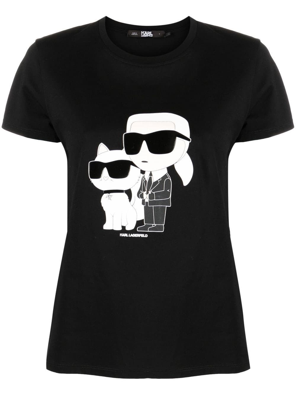 Karl Lagerfeld Ikonik Karl & Choupette T-shirt