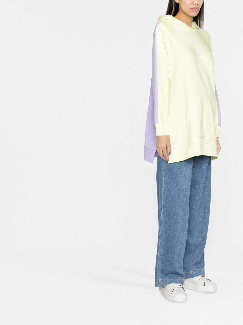 Karl Lagerfeld Ikonik 2.0 bicolour oversized hoodie - Image 4