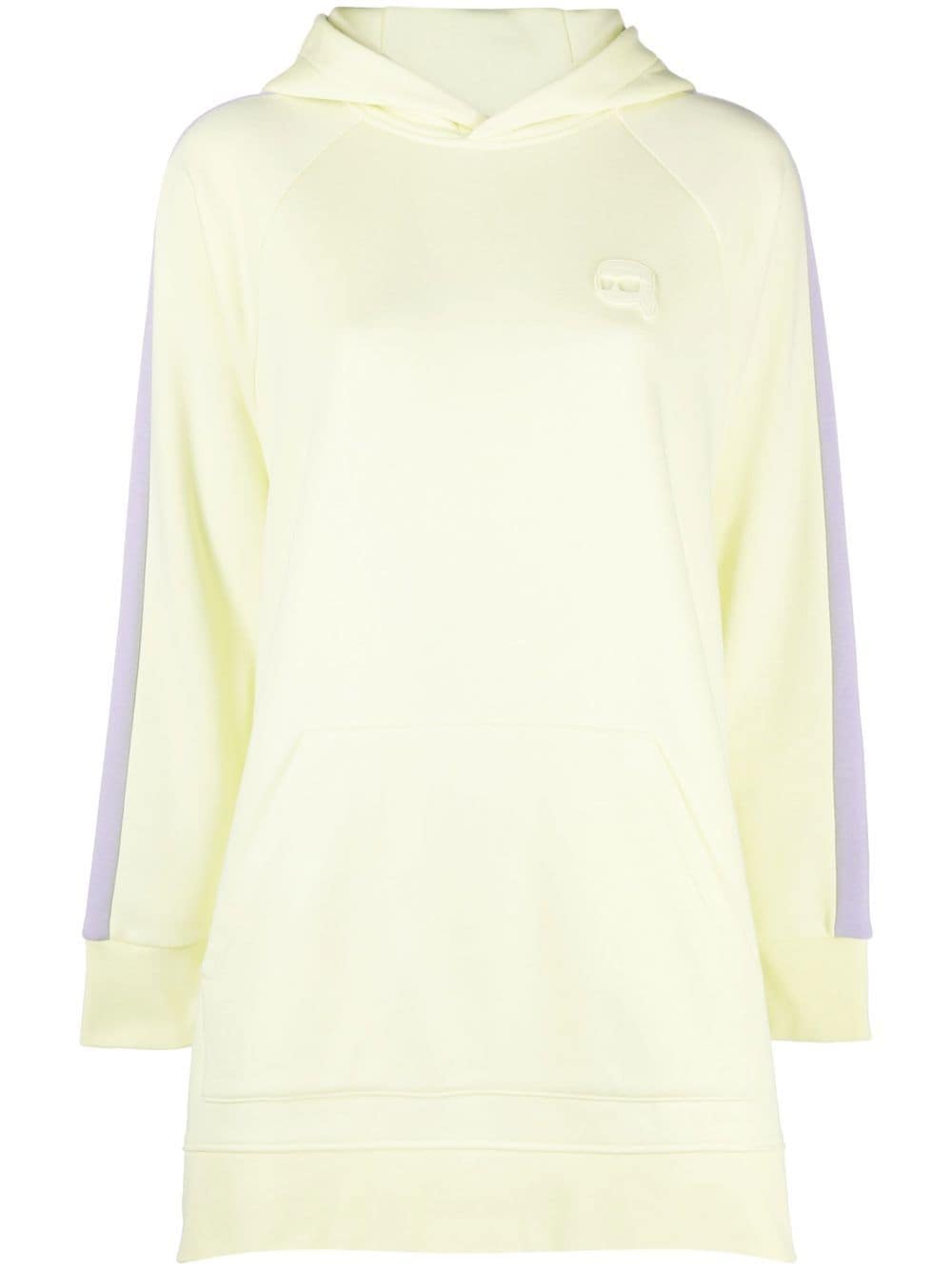 Karl Lagerfeld Ikonik 2.0 bicolour oversized hoodie
