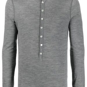 Dsquared2 logo-patch long-sleeve T-shir