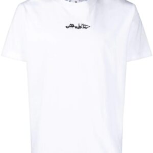 Off-white script-logo T-shirt