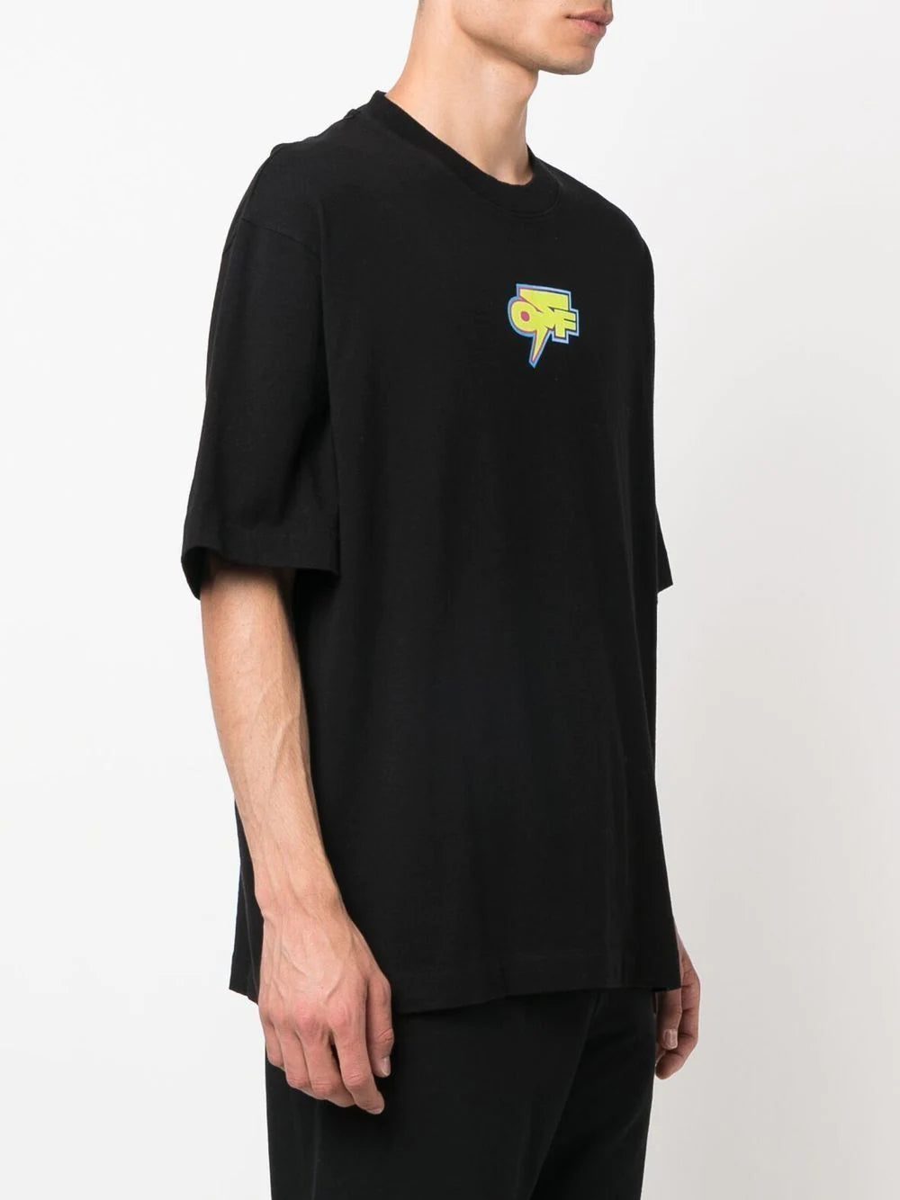 Off-White logo-print oversized T-shirt - Image 4