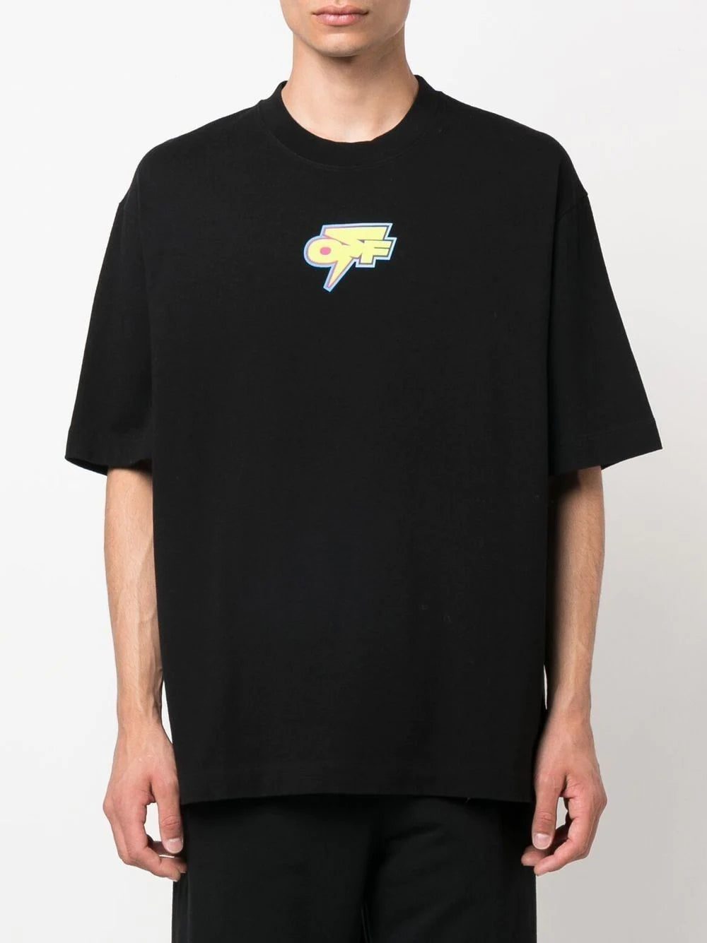 Off-White logo-print oversized T-shirt - Image 3