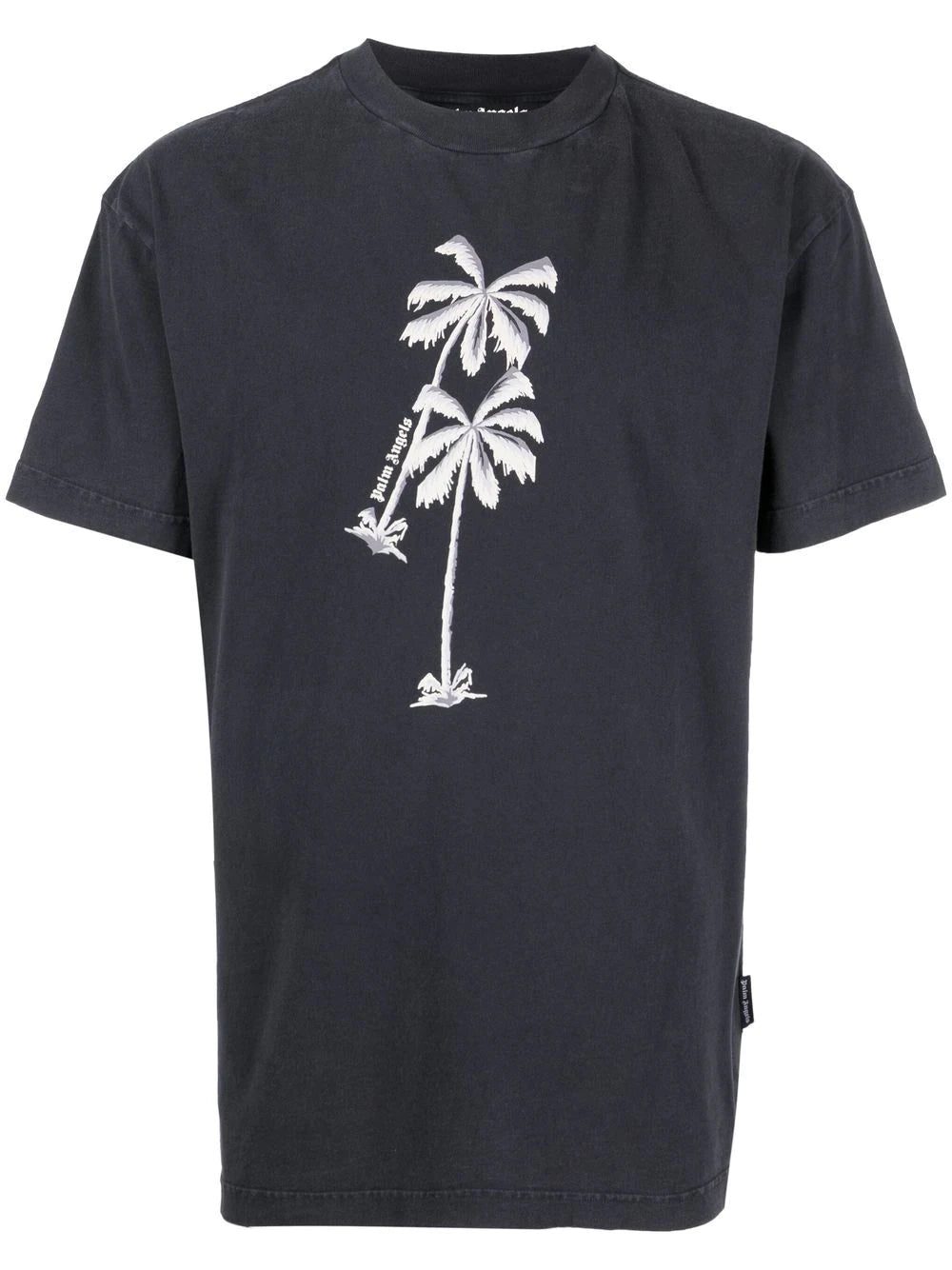Palm Angels graphic-print logo T-shirt