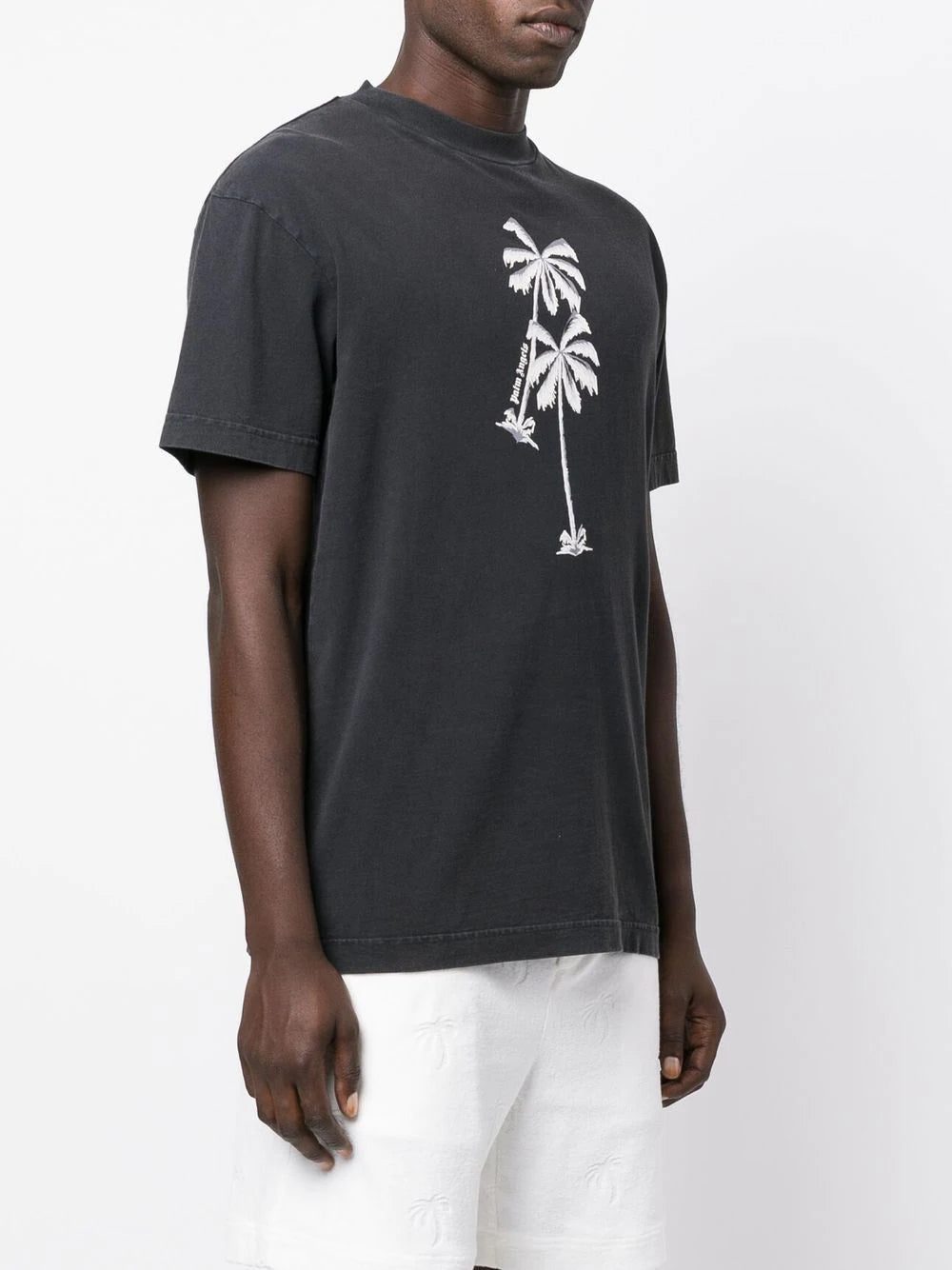 Palm Angels graphic-print logo T-shirt - Image 3