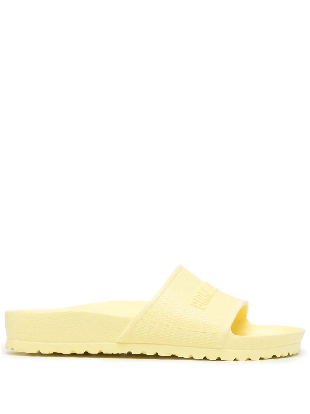 Birkenstock Eva logo-embossed sliders