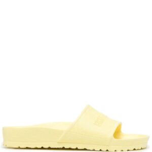 Birkenstock  Eva logo-embossed sliders
