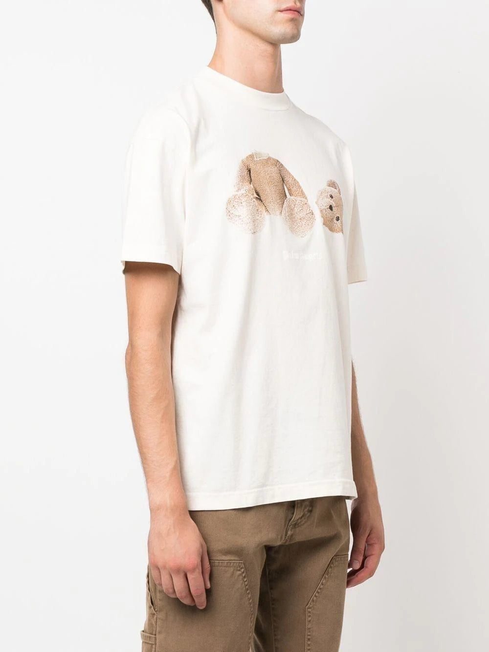 Palm Angels Teddy Bear cotton T-Shirt - Image 3
