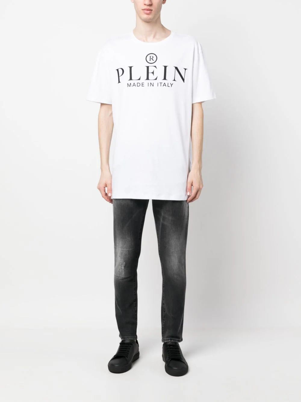 Philipp Plein logo-print cotton T-shirt - Image 2