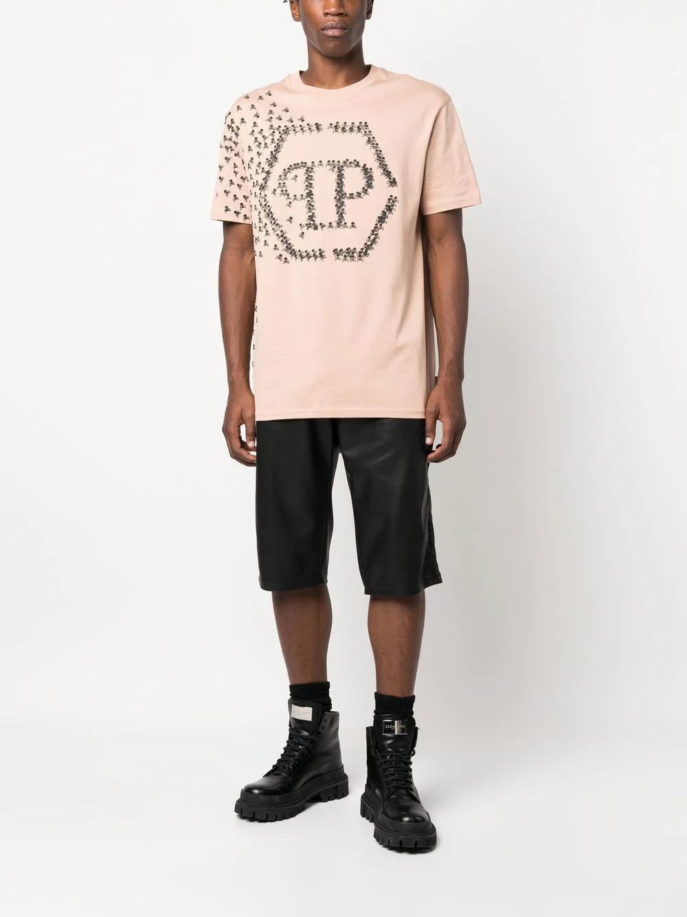 Philipp Plein logo-print short-sleeved T-shirt - Image 2