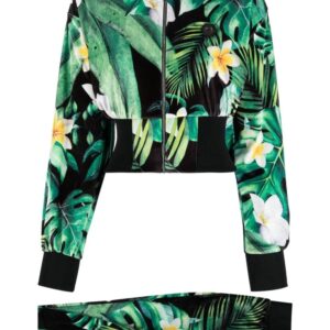 Philipp Plein Hawaii-print tracksuit set