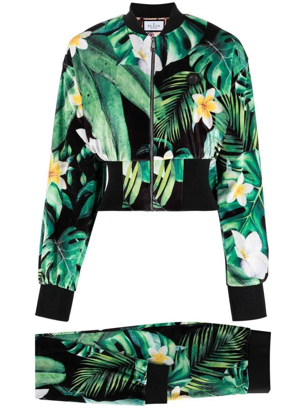 Philipp Plein Hawaii-print tracksuit set