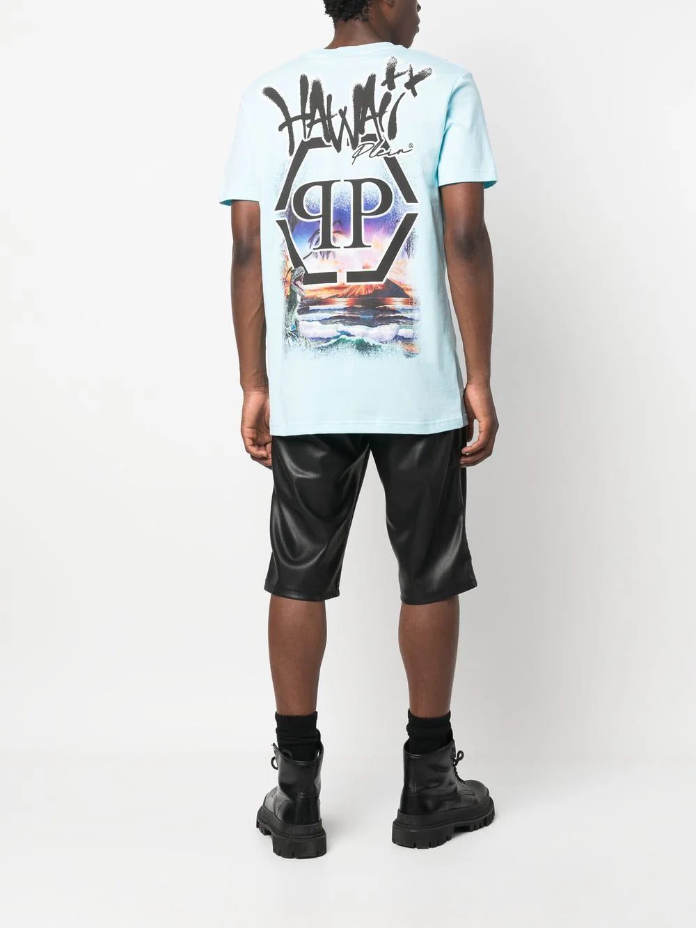 Philipp Plein Hawaii graphic T-shirt - Image 2
