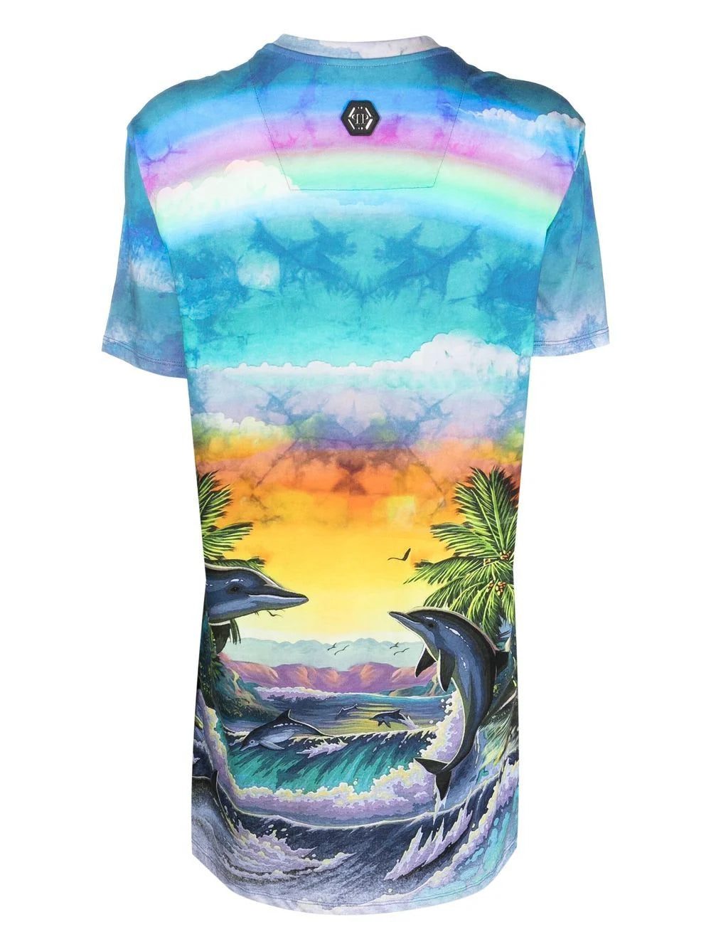 Philipp Plein graphic-print short-sleeved T-shirt - Image 2