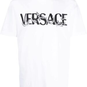 Versace  logo-print short-sleeved T-shirt