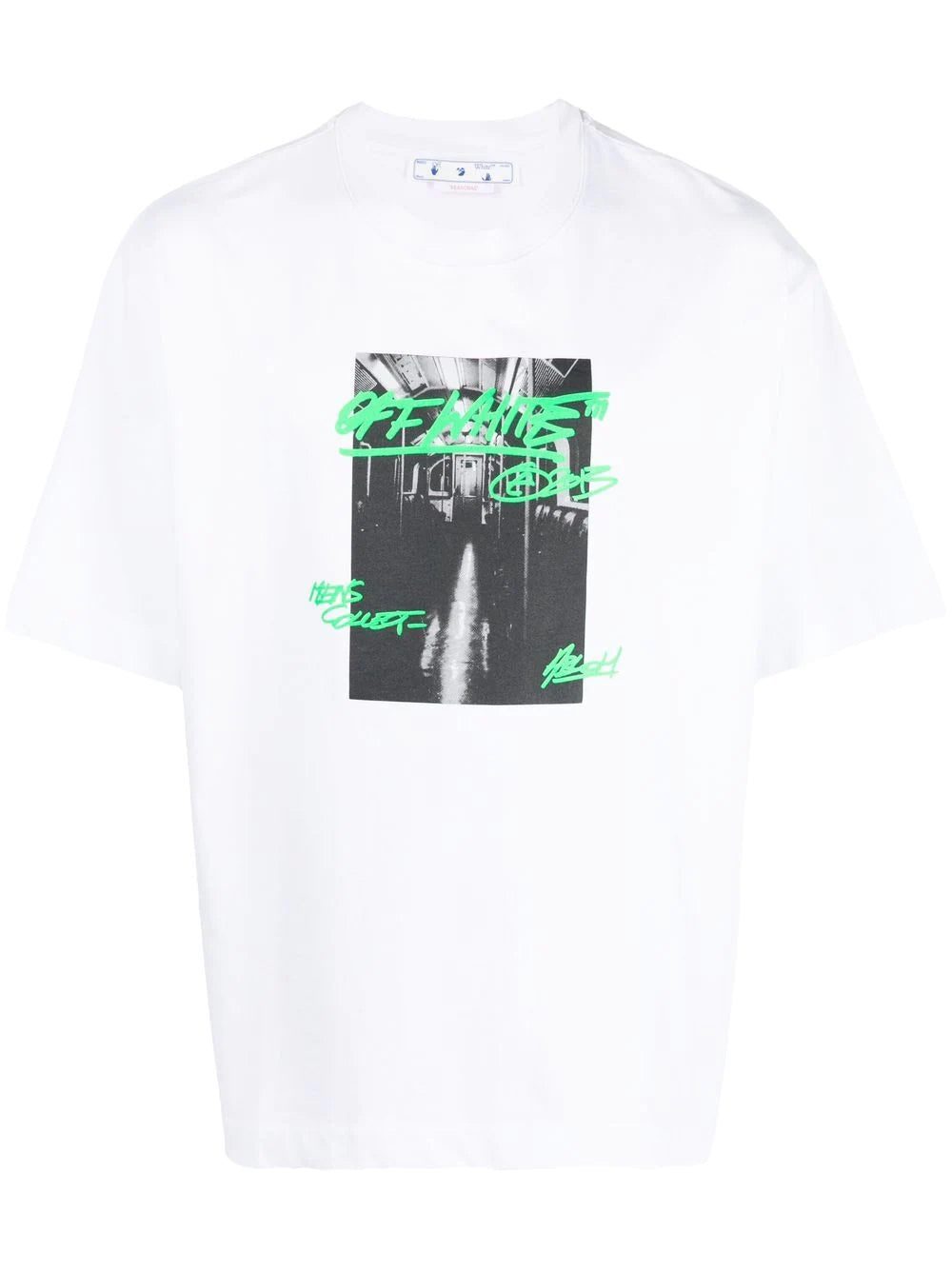 Off-White Metro Type Skate cotton T-shirt