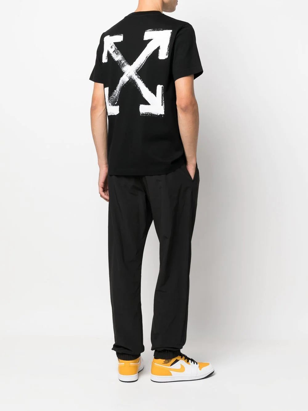 Off-white painted Arrows-print T-shirt - Image 2