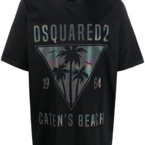 Dsquared2  graphic-print logo T-shirt