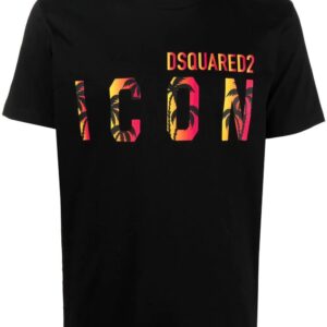 Dsquared2  Icon tropical logo-print T-shirt