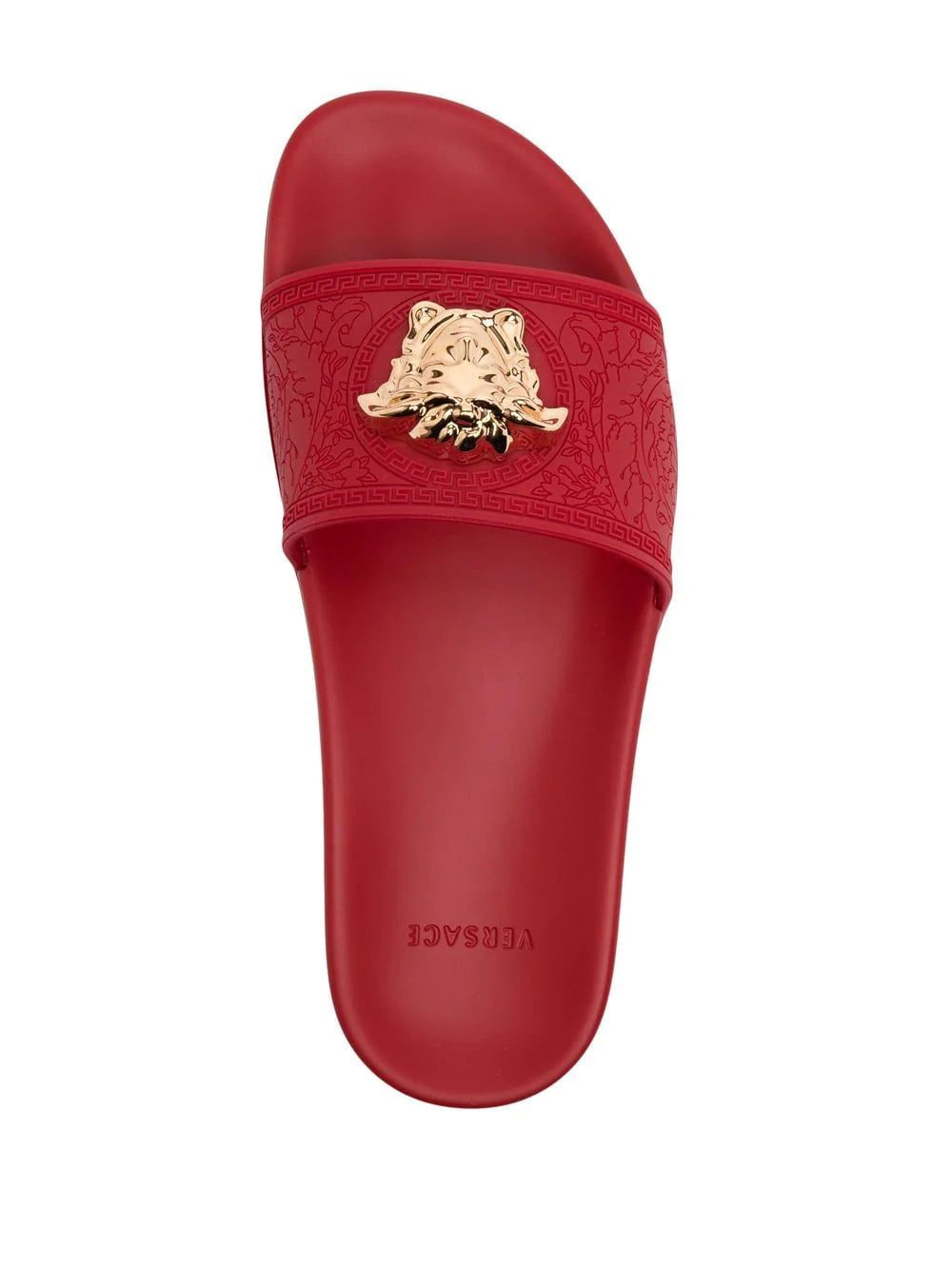 Versace Medusa-plaque open-toe slides - Image 4