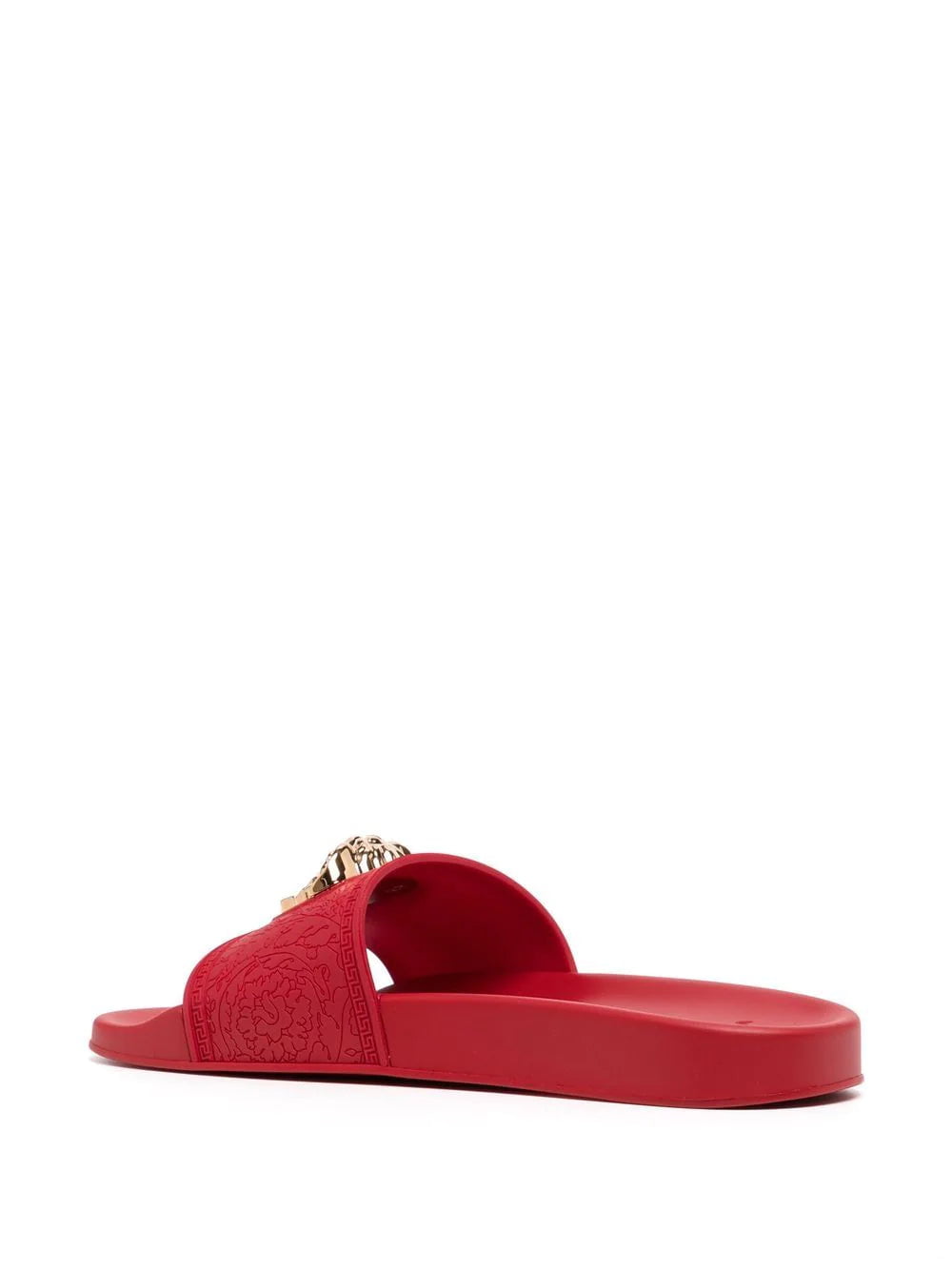 Versace Medusa-plaque open-toe slides - Image 3